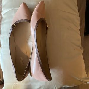 Nine West pink ballet flats